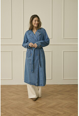 Cream Cream - Mika Denim Trench Coat