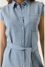 Garcia Garcia - Belted Denim Dress