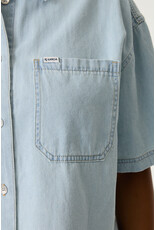 Garcia Garcia - Short Sleeve Boxy Denim Shirt Jacket