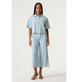 Garcia Garcia - Wide Leg Cropped Jeans