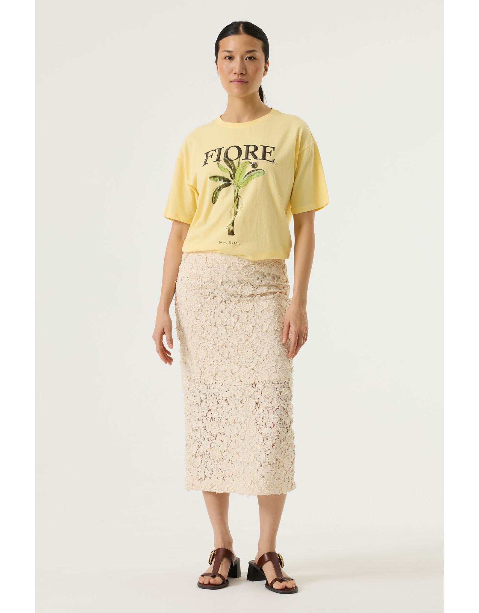 Garcia Garcia - Lace Skirt (Cream)