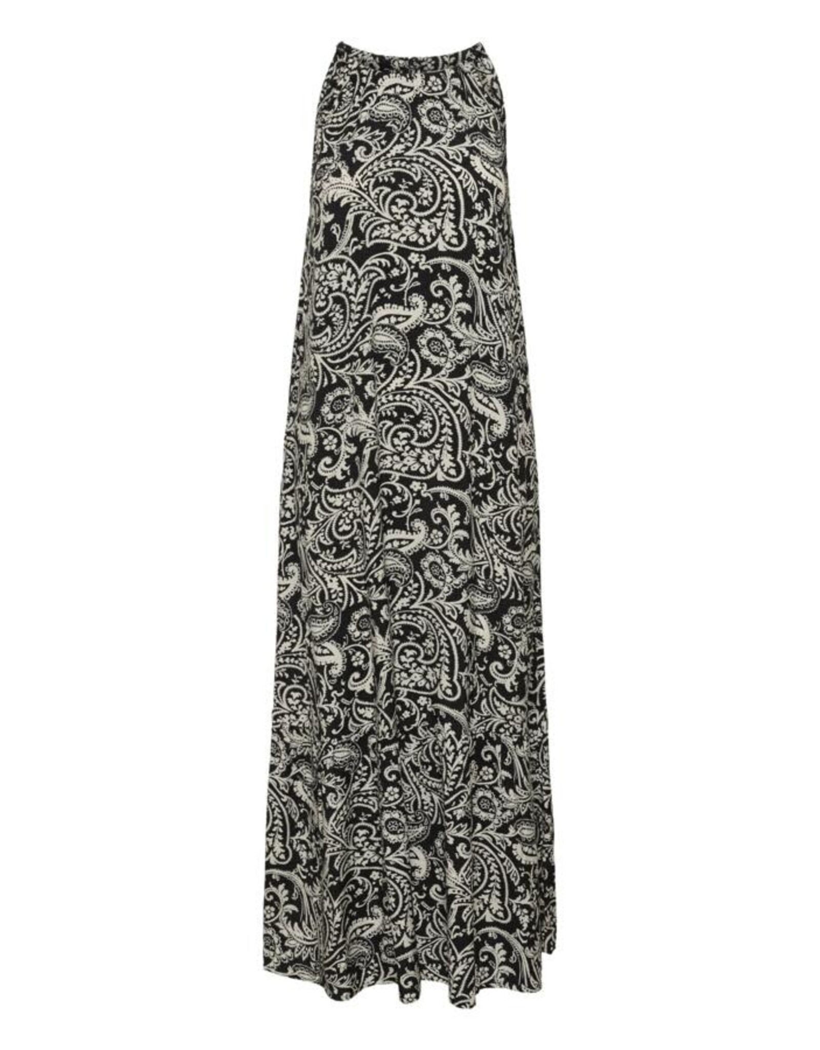 Kaffe Kaffe - Bella Dress (Black / Chalk Paisley)
