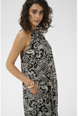 Kaffe Kaffe - Bella Dress (Black / Chalk Paisley)
