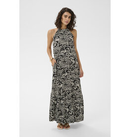 Kaffe Kaffe - Bella Dress (Black / Chalk Paisley)