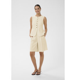 Kaffe Kaffe - Annetta Waist Coat (Feather Grey)