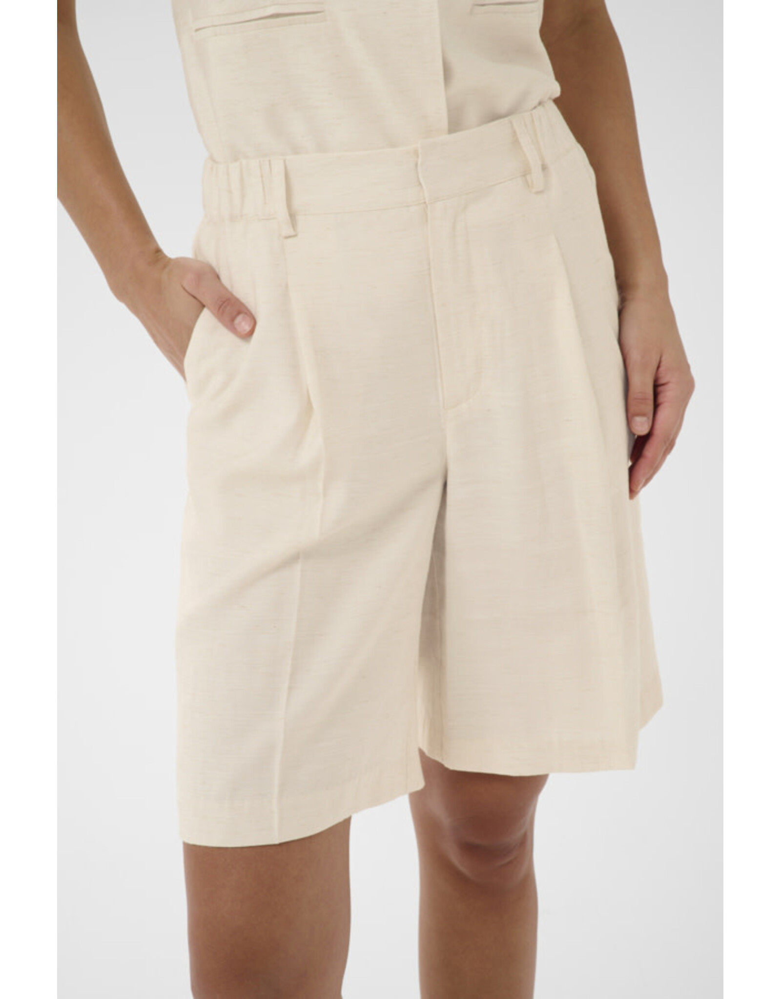 Kaffe Kaffe - Annetta Shorts (Feather Grey)