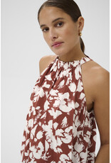 Kaffe Kaffe - Evie Top (Henna / Chalk Flower)