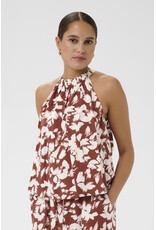 Kaffe Kaffe - Evie Top (Henna / Chalk Flower)