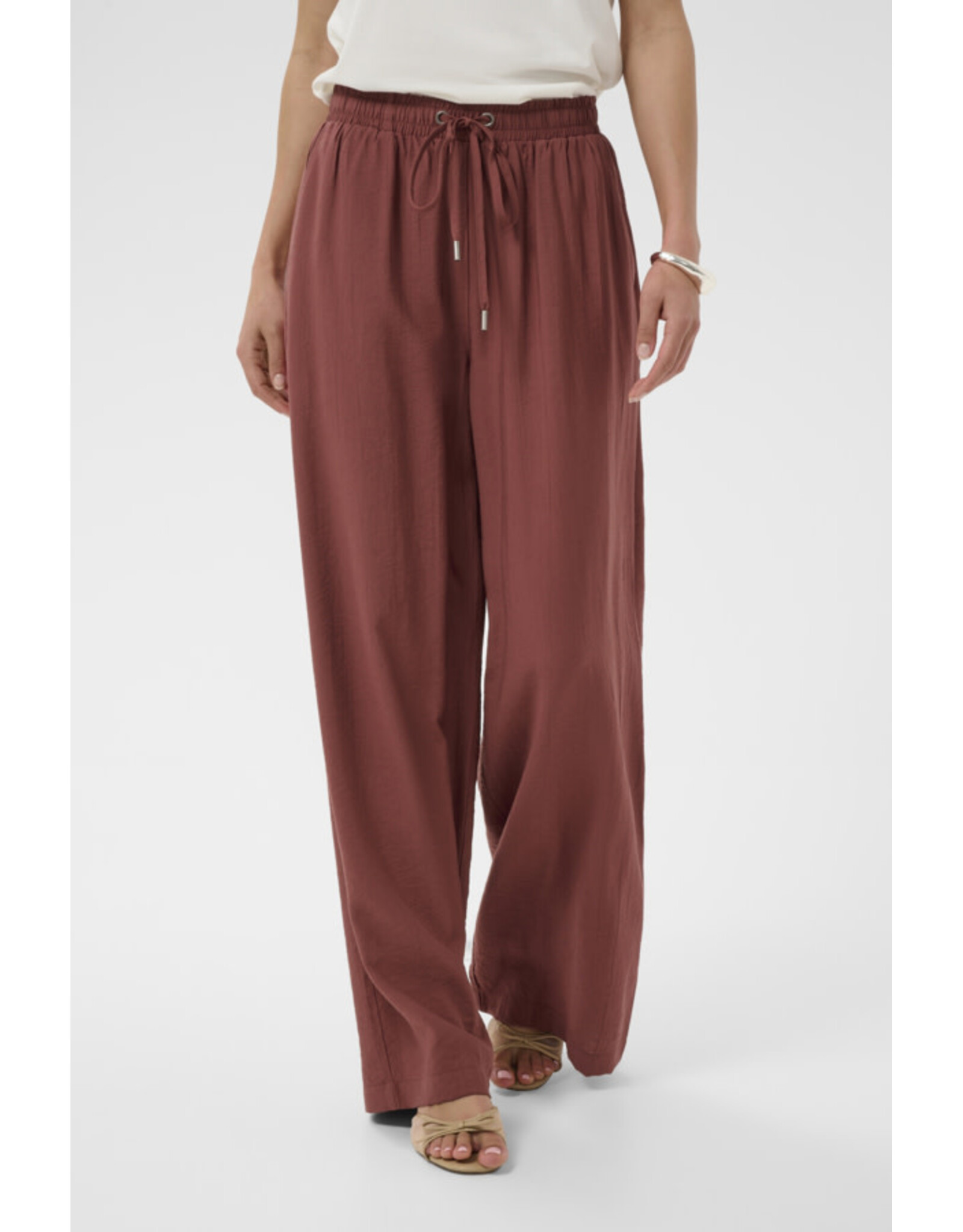 Kaffe Kaffe - Emily Wide Pants (Henna)