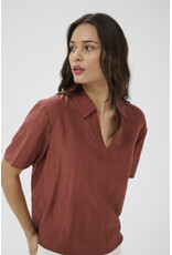 Kaffe Kaffe - Emily Blouse (Henna)