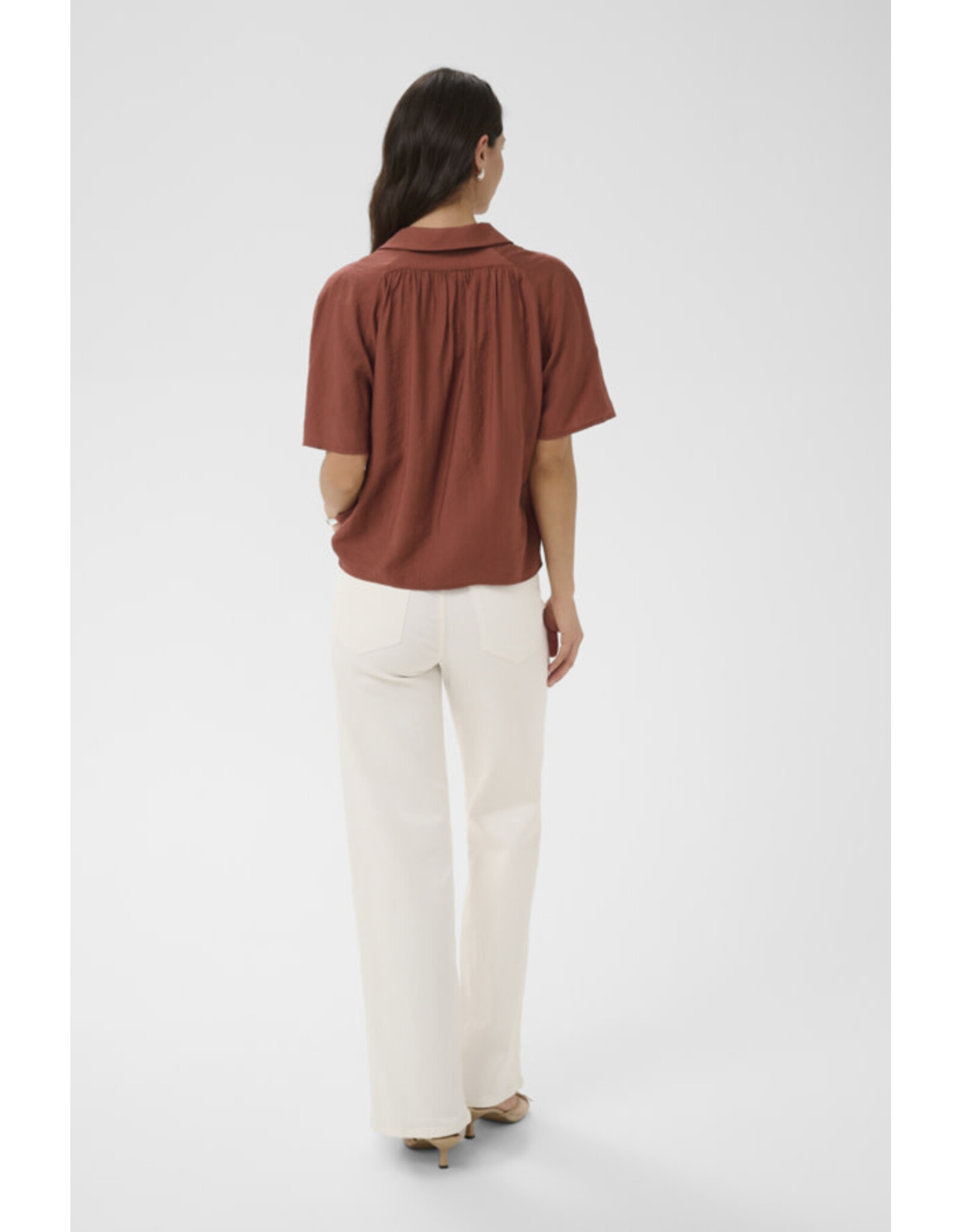 Kaffe Kaffe - Emily Blouse (Henna)