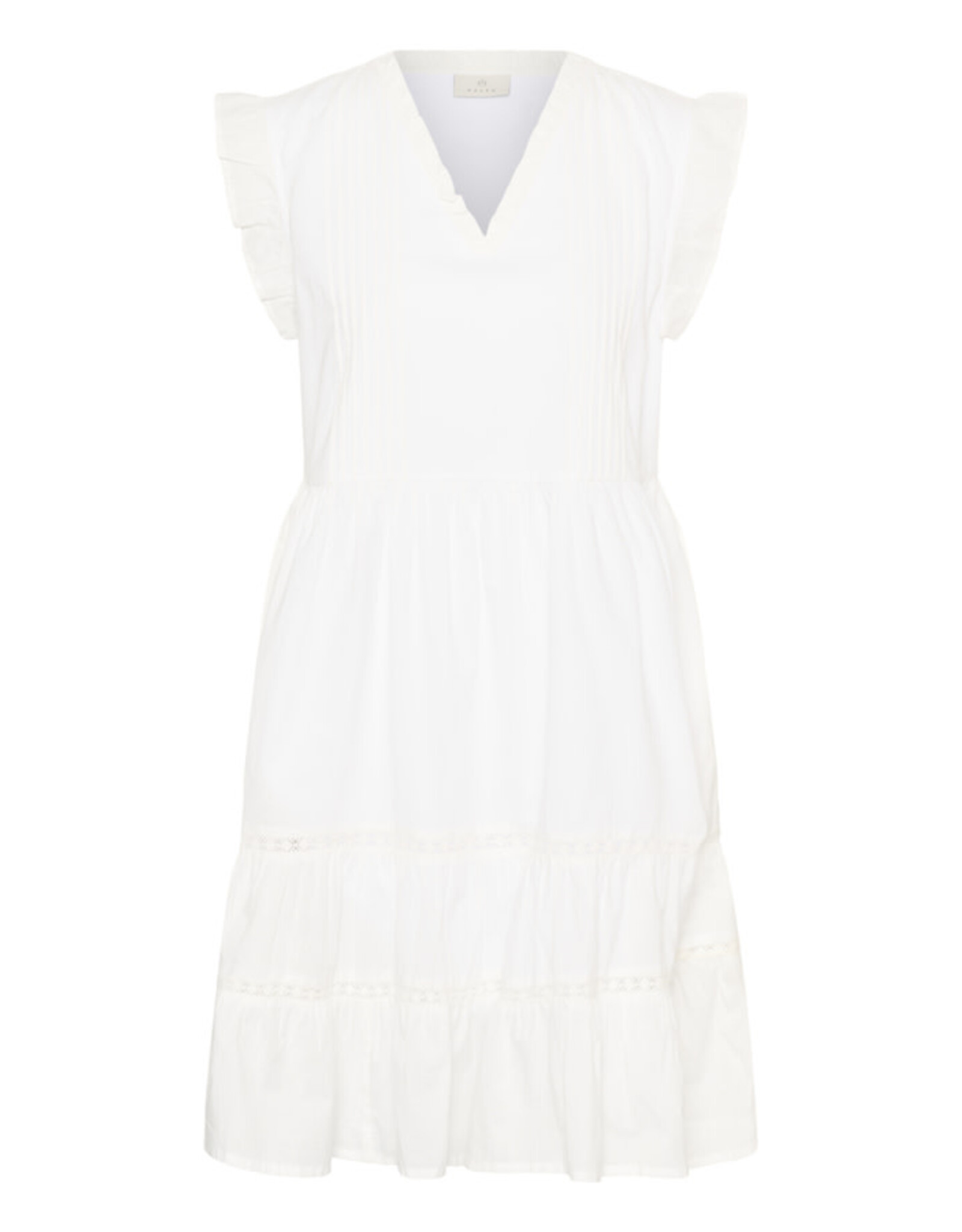Kaffe Kaffe - Valerie Dress (Chalk)