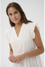 Kaffe Kaffe - Valerie Dress (Chalk)