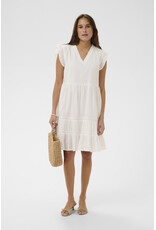 Kaffe Kaffe - Valerie Dress (Chalk)