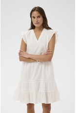Kaffe Kaffe - Valerie Dress (Chalk)