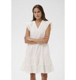 Kaffe Kaffe - Valerie Dress (Chalk)
