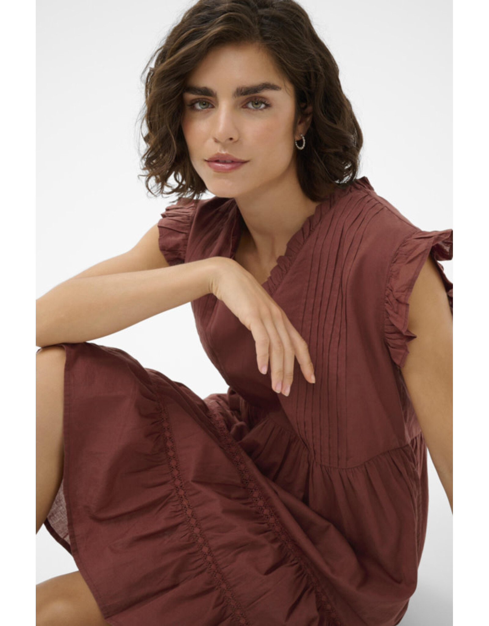Kaffe Kaffe - Valerie Dress (Henna)