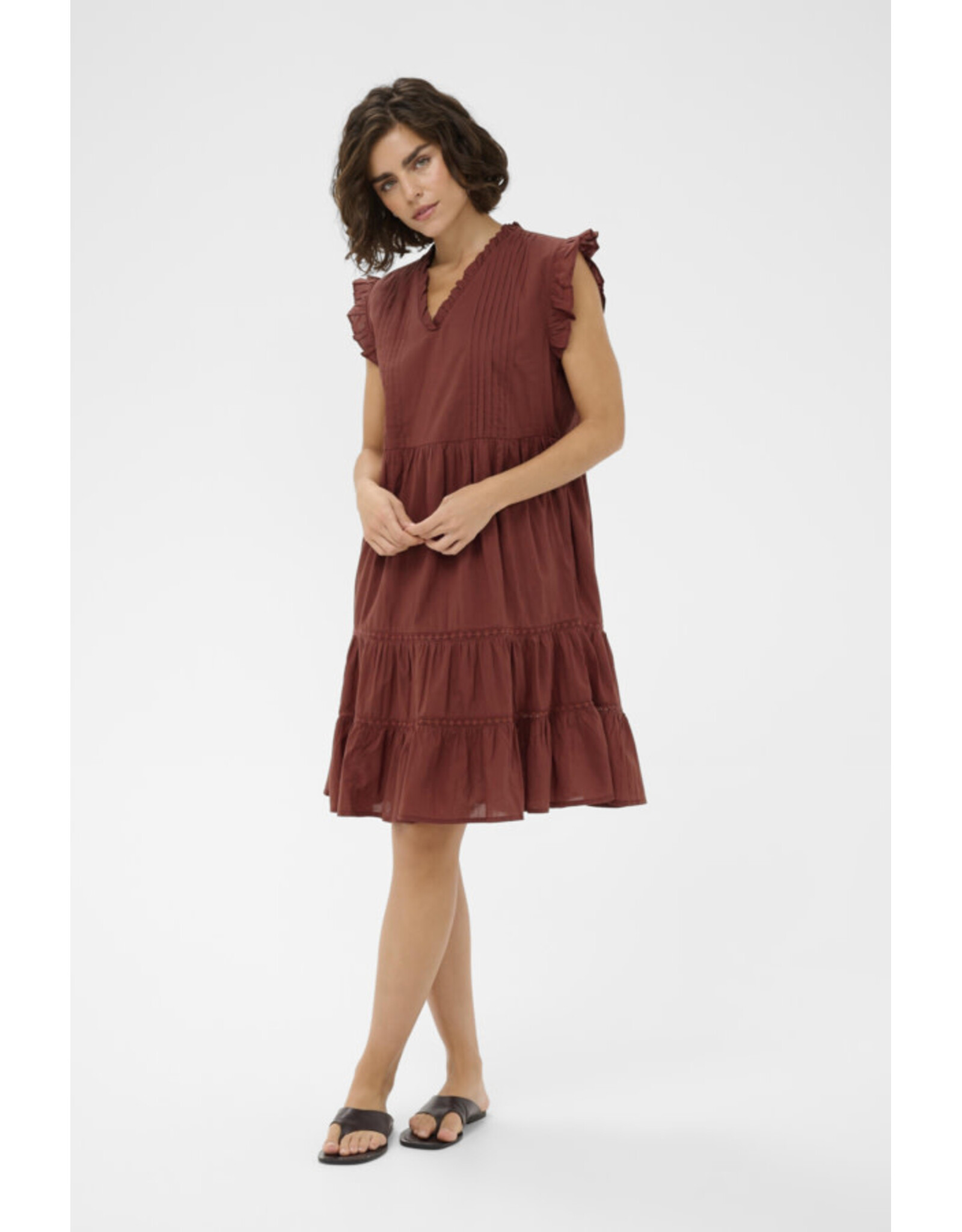 Kaffe Kaffe - Valerie Dress (Henna)