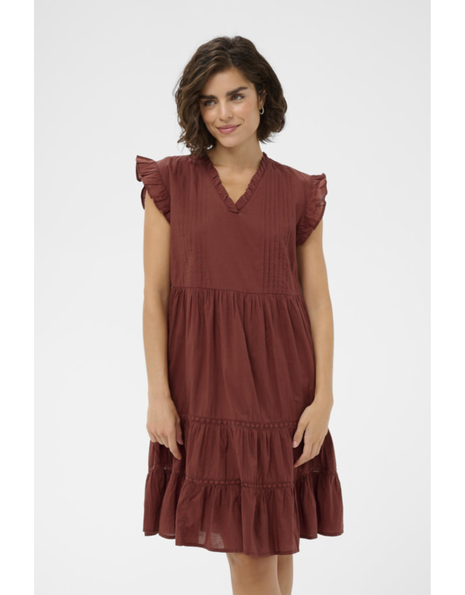 Kaffe Kaffe - Valerie Dress (Henna)