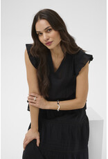 Kaffe Kaffe - Valerie Top (Black Deep)