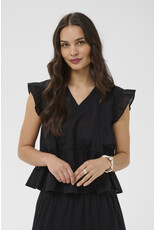 Kaffe Kaffe - Valerie Top (Black Deep)