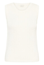 Kaffe Kaffe - Silvia Sleeveless Knit Top (Chalk)