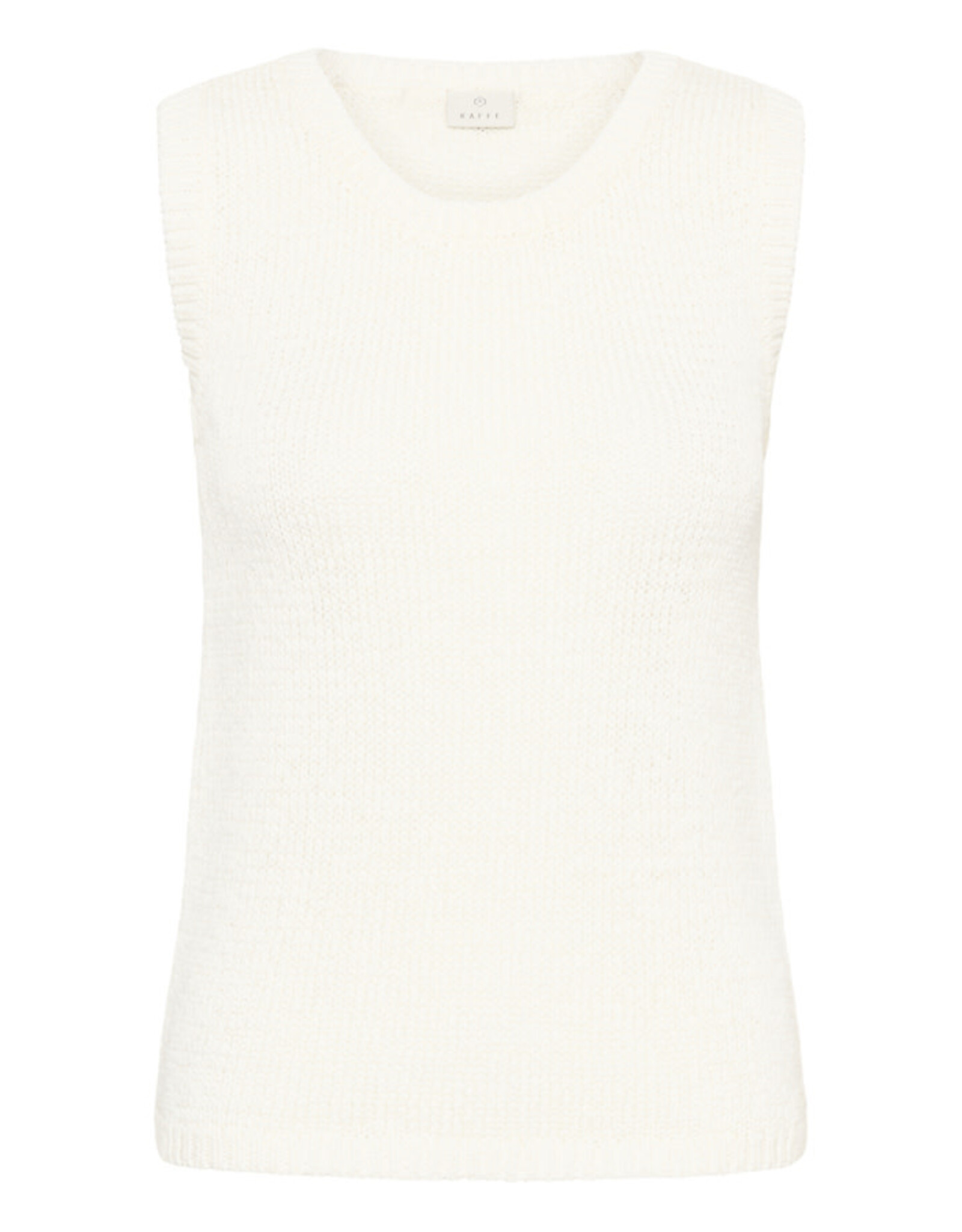 Kaffe Kaffe - Silvia Sleeveless Knit Top (Chalk)