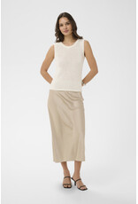 Kaffe Kaffe - Silvia Sleeveless Knit Top (Chalk)