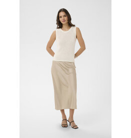 Kaffe Kaffe - Silvia Sleeveless Knit Top (Chalk)