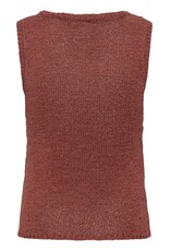 Kaffe Kaffe - Silvia Sleeveless Knit Top (Henna)