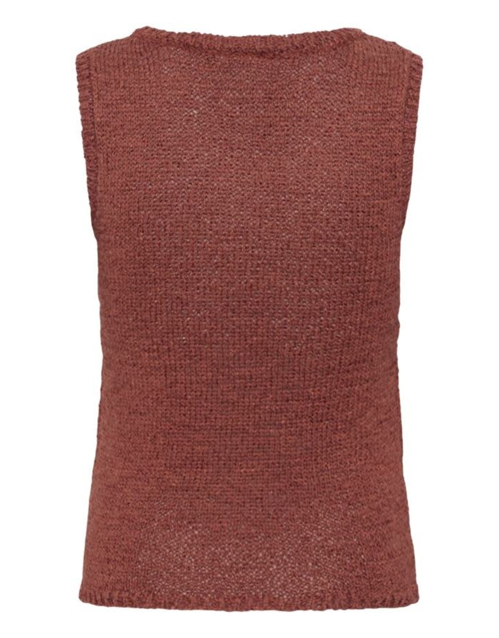 Kaffe Kaffe - Silvia Sleeveless Knit Top (Henna)