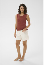 Kaffe Kaffe - Silvia Sleeveless Knit Top (Henna)