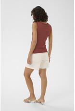Kaffe Kaffe - Silvia Sleeveless Knit Top (Henna)