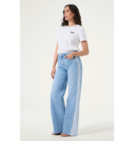 Garcia Garcia - Celia 249 Wide Leg Jean (Light Wash)