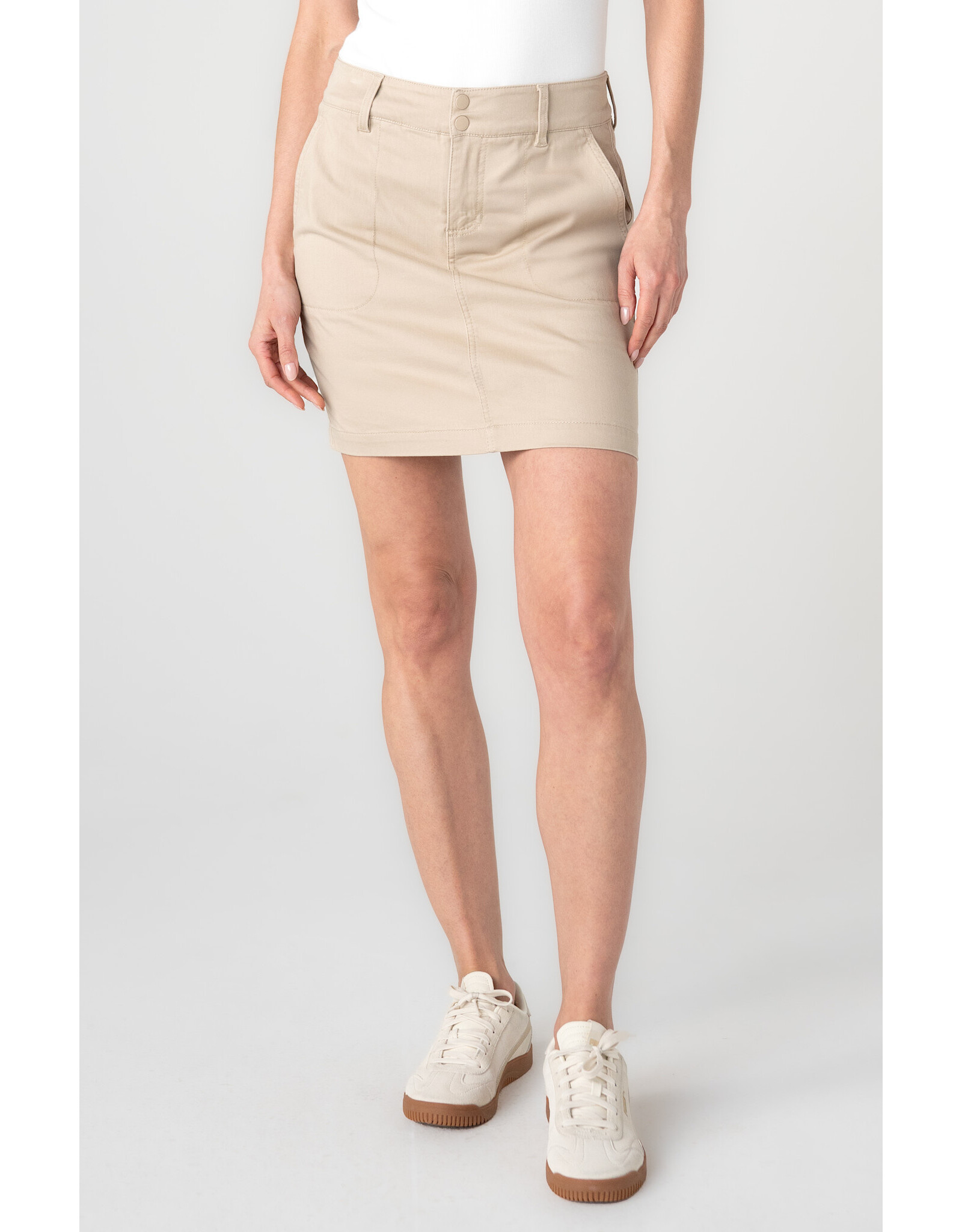 Liverpool Liverpool - Utility Skort (17" - Safari Sand)