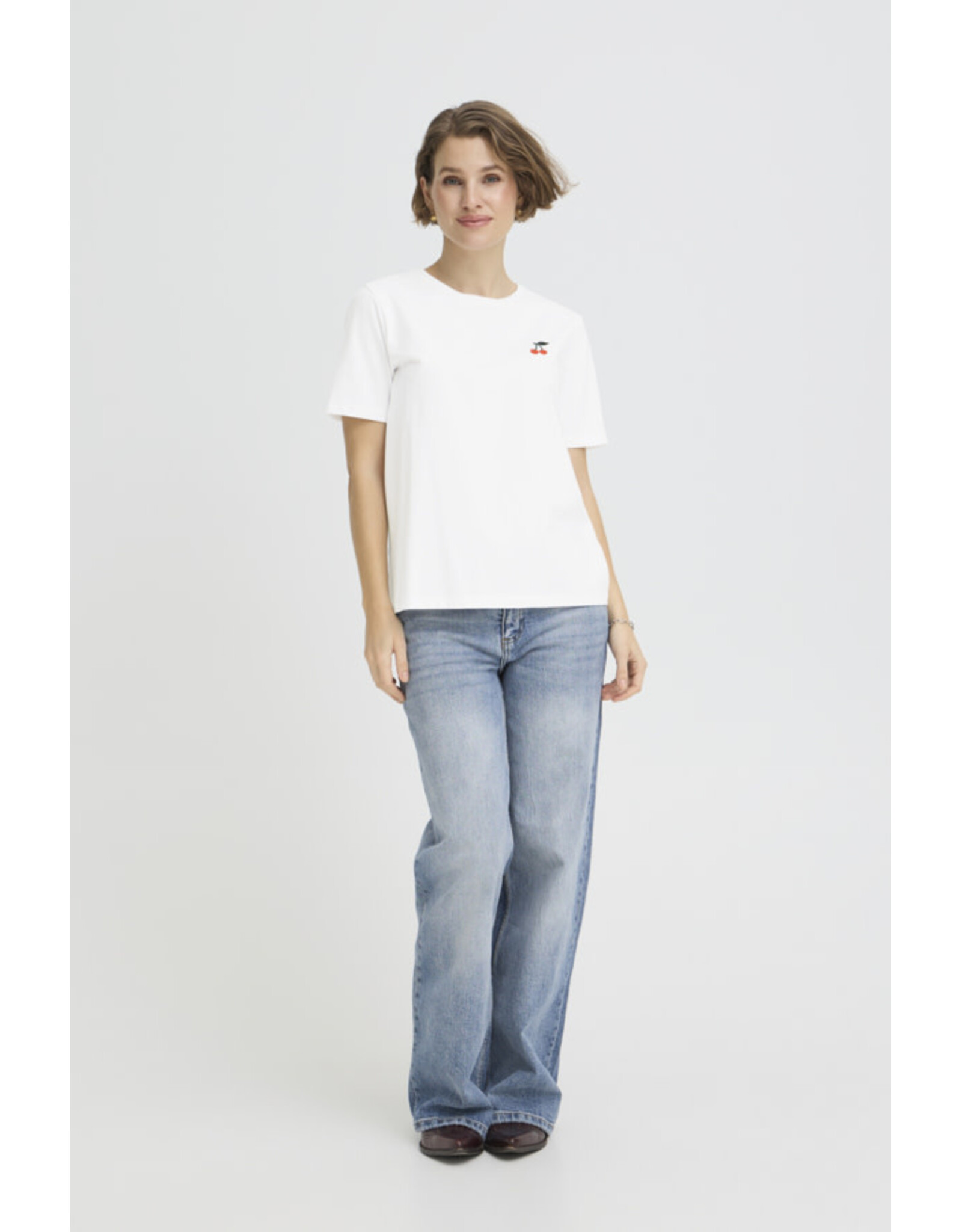 b.young b.young - Pandinna Cherise Tee 2 (Optical White)