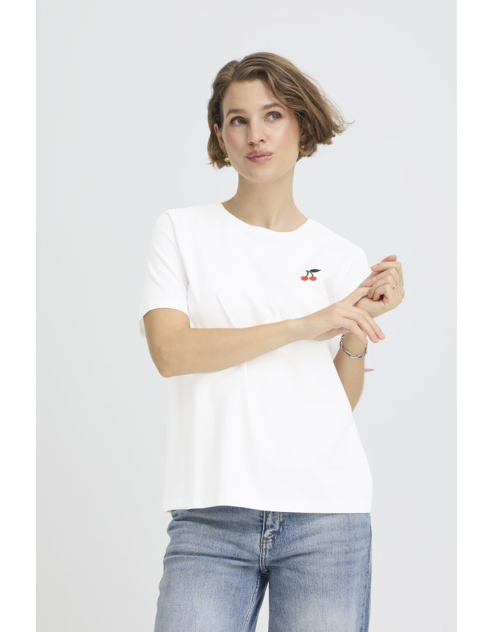 b.young b.young - Pandinna Cherise Tee 2 (Optical White)