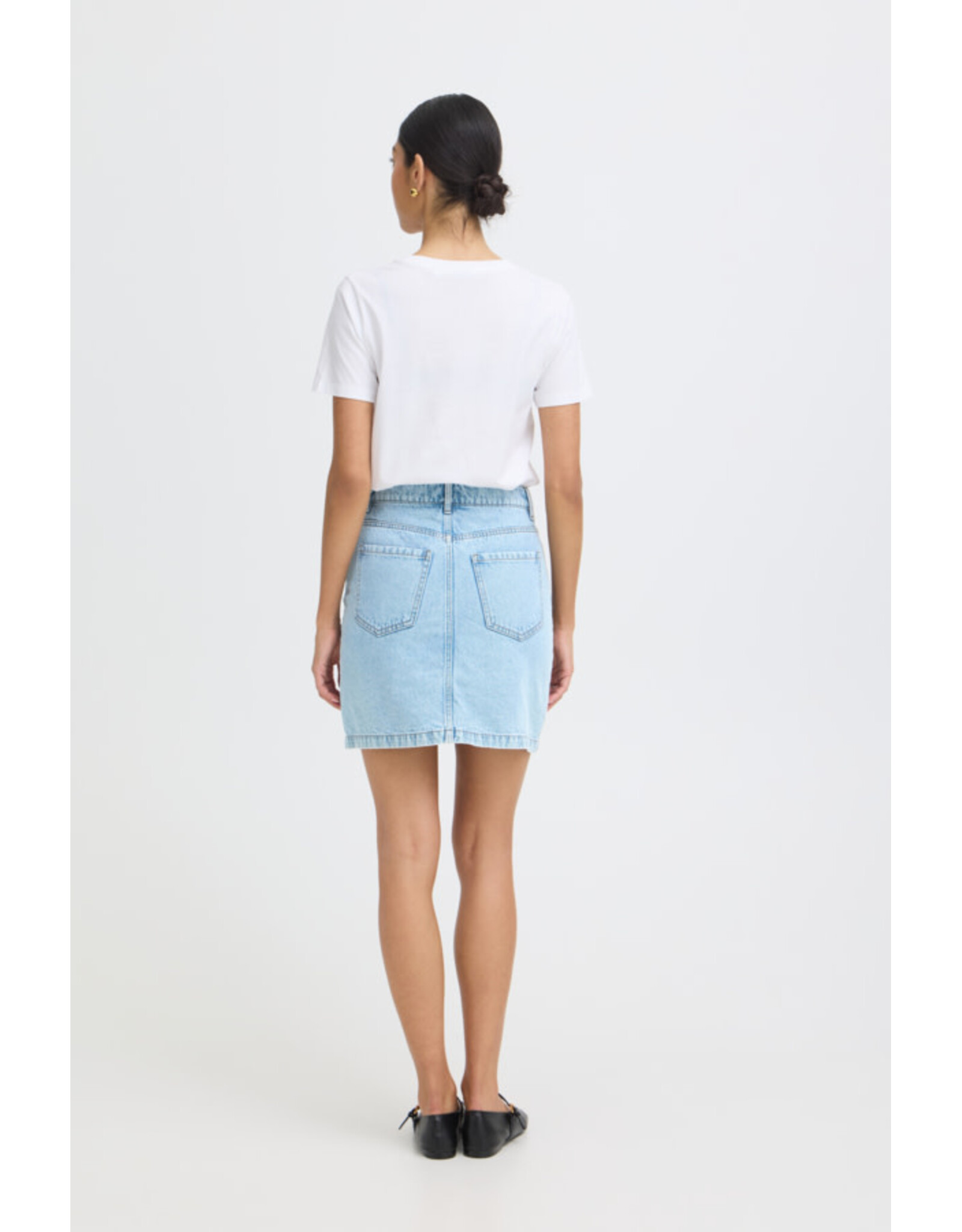 b.young b.young - Kannia Skirt (Light Blue Denim)