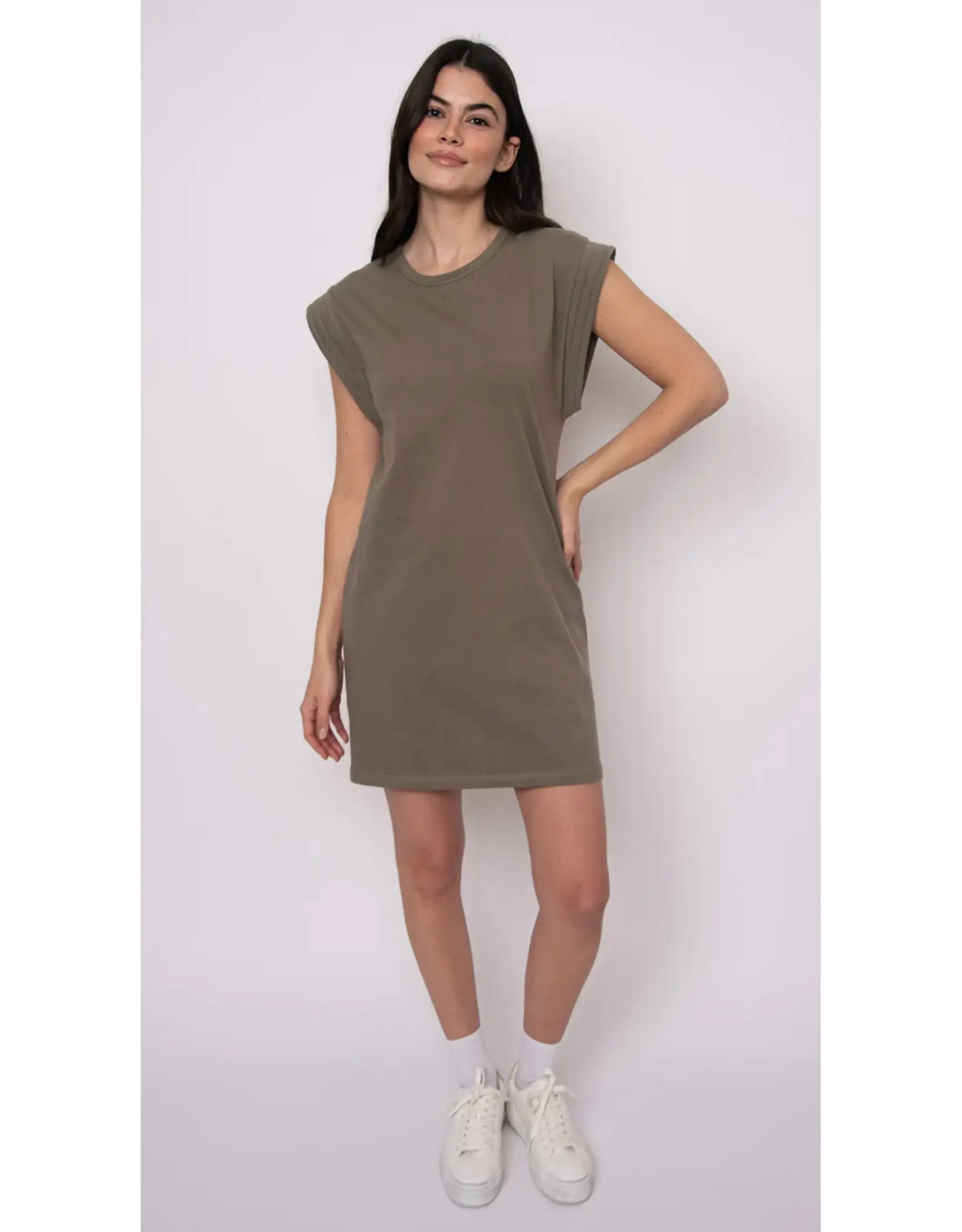 RD Style RD Style - Kennedy Tshirt Dress (Smokey Olive)