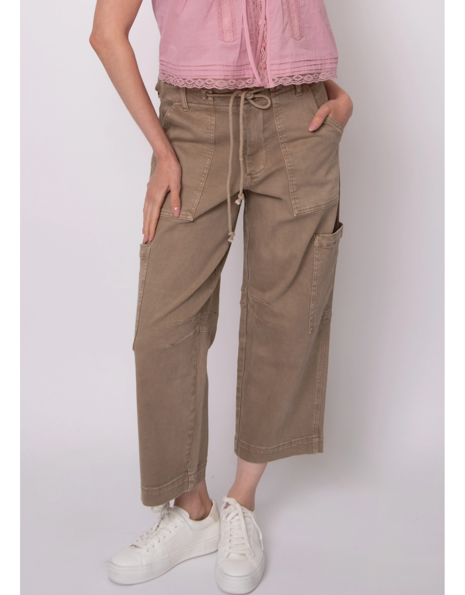 RD Style RD Style - Julie Stretch Twill Cargo (Sand)