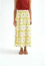 Compania Fantastica Compania Fantastica -  Olive Flower Skirt