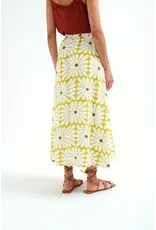 Compania Fantastica Compania Fantastica -  Olive Flower Skirt