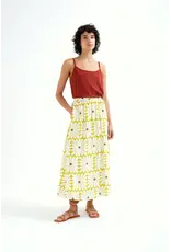 Compania Fantastica Compania Fantastica -  Olive Flower Skirt