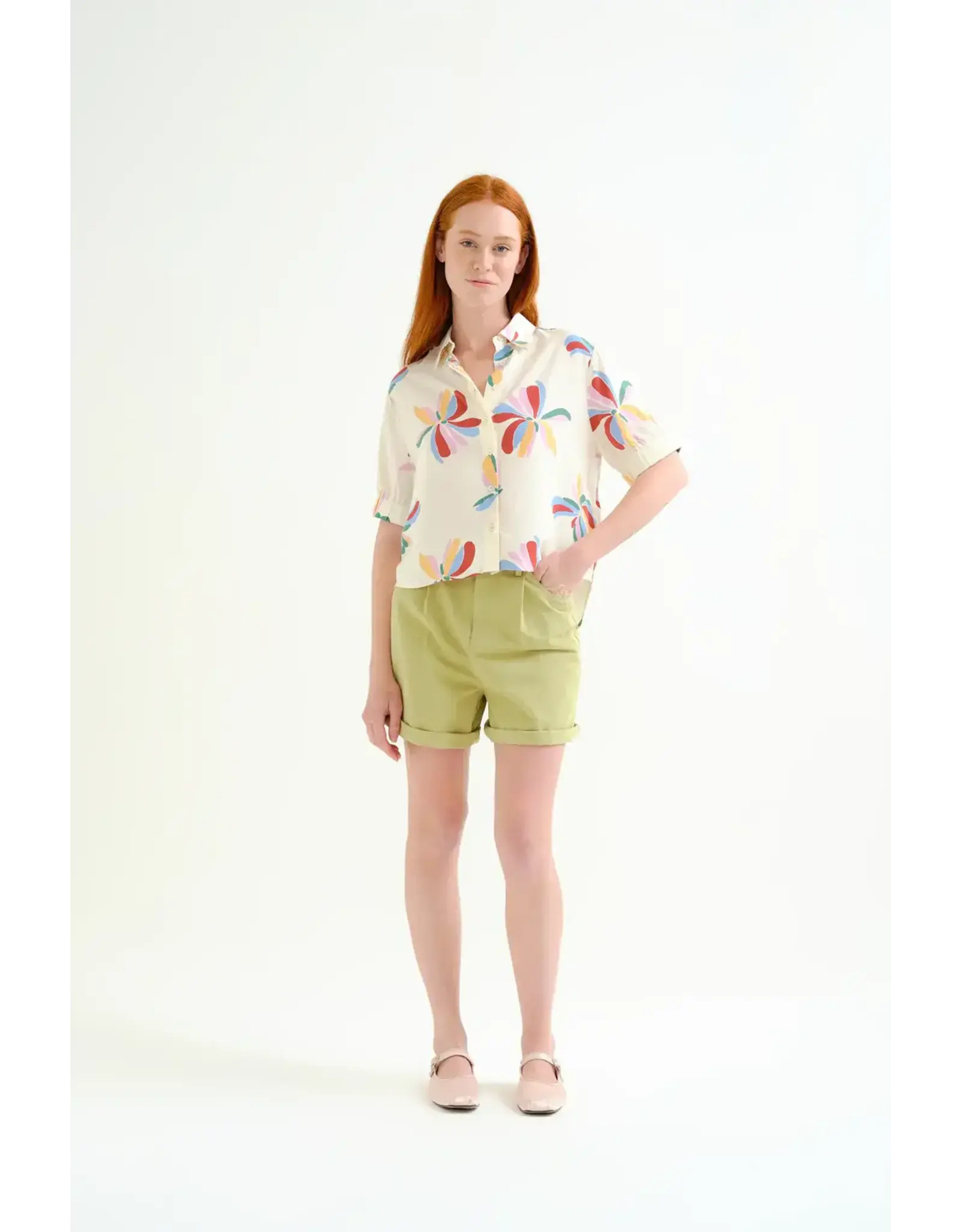 Compania Fantastica Compania Fantastica -  Monarda Print Blouse