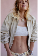 Free people Free People - We The Free Birdie Track Jacket (Puff Pastry)