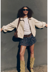 Free people Free People - We The Free Birdie Track Jacket (Puff Pastry)