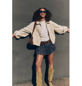 Free people Free People - We The Free Birdie Track Jacket (Puff Pastry)