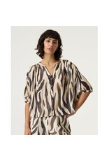 Garcia Garcia - Patterned Gauzy Button Up