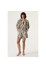Garcia Garcia - Patterned Gauzy Button Up