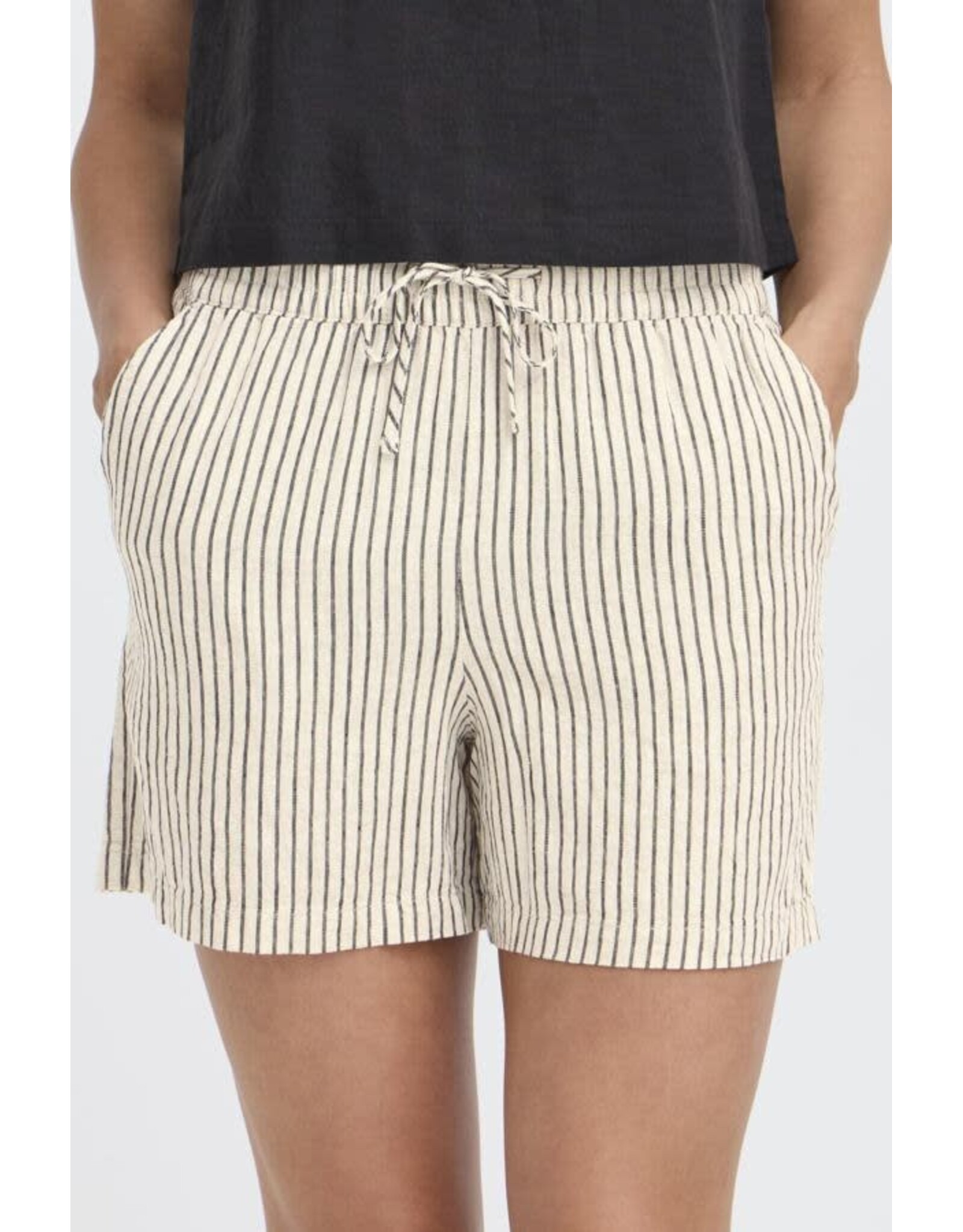 b.young b.young - Falakka Short 4 (Rainy Day Stripe)